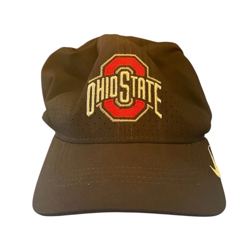 Nike black Ohio State Buckeyes sideline performance flex hat M/L